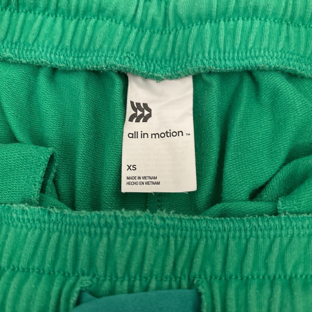 All in Motion Teal Active Shorts - Picture 2 of 2